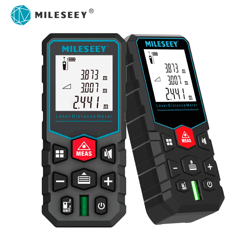 Industrial Laser Rangefinder - Mileseey X5 Laser Tape Measure Laser