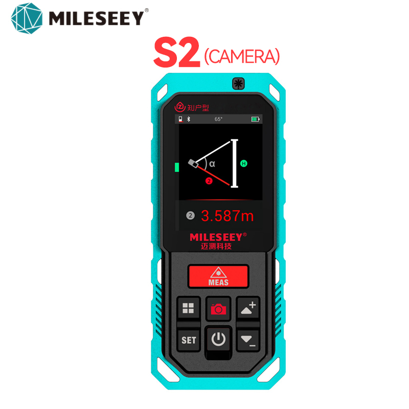 Industrial Laser Rangefinder - Mileseey S2 Camera Laser Distance Meter