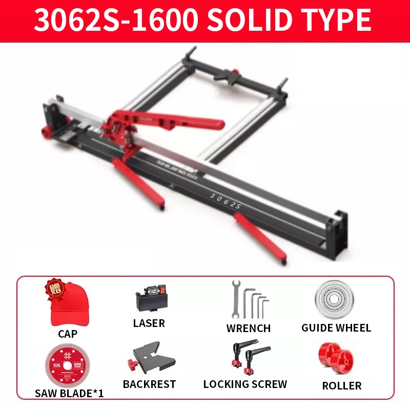 Industrial Grade Laser Cutter - 1.8M Tile Sliding Cutter, 800MM Benchtop