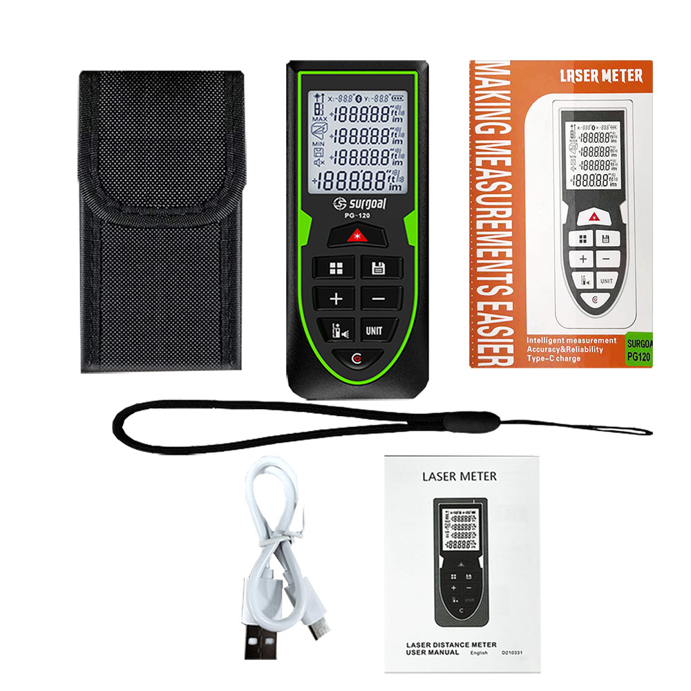 Green Laser Distance Meter 120 - Industrial Laser Rangefinder review and price