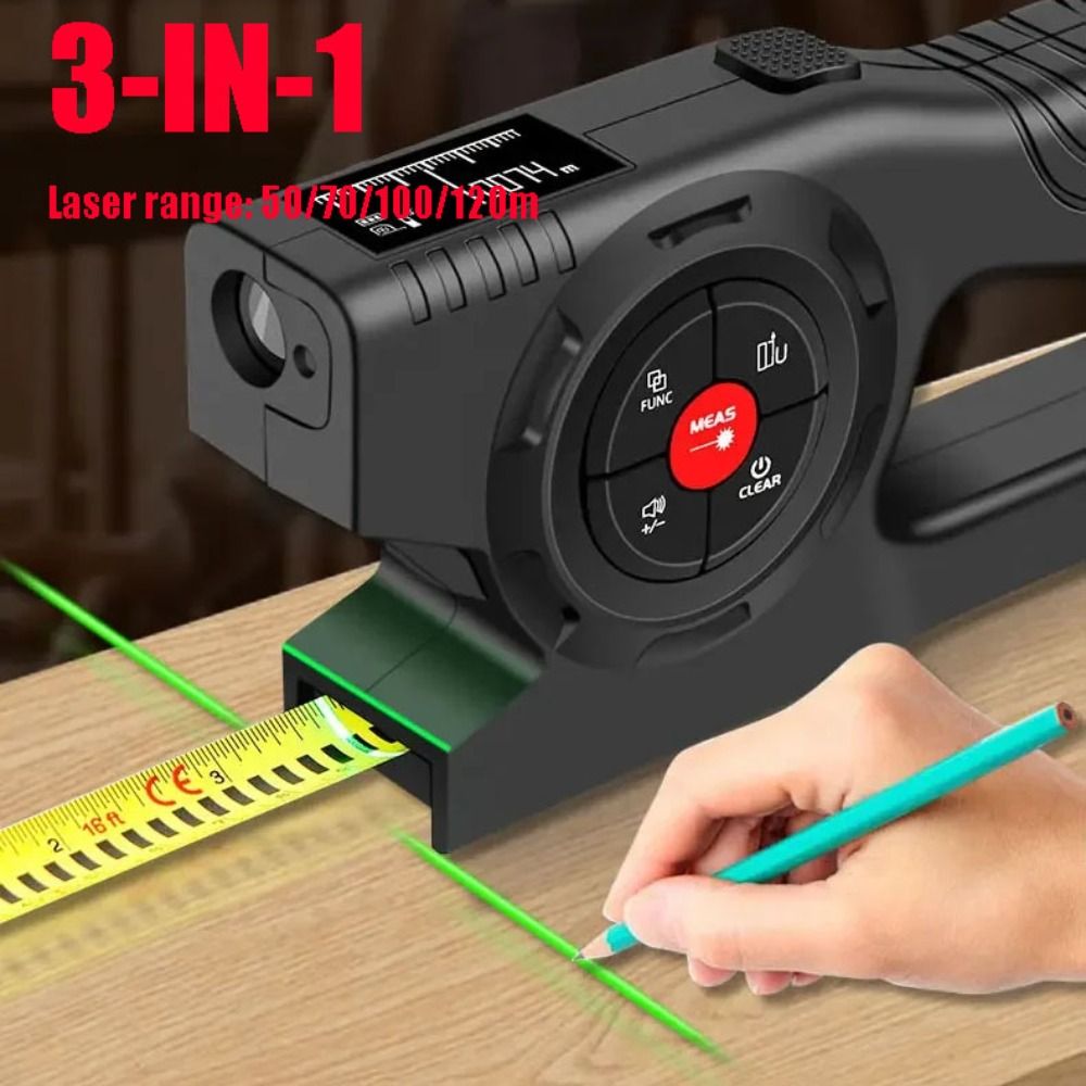 3-in-1 Laser Tape Measure Retr - Industrial Laser Cleaning review and price