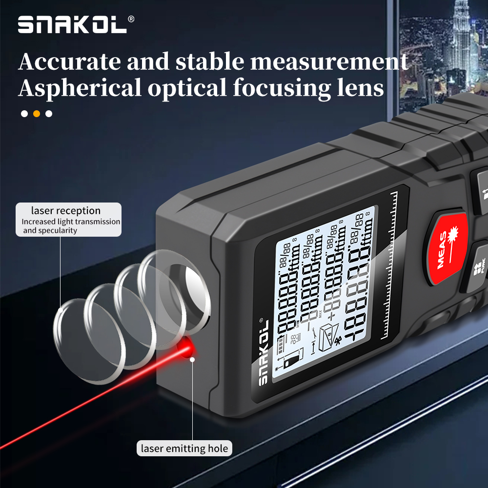 Snakol Laser Distance 50M/100M - Industrial Laser Rangefinder review and price