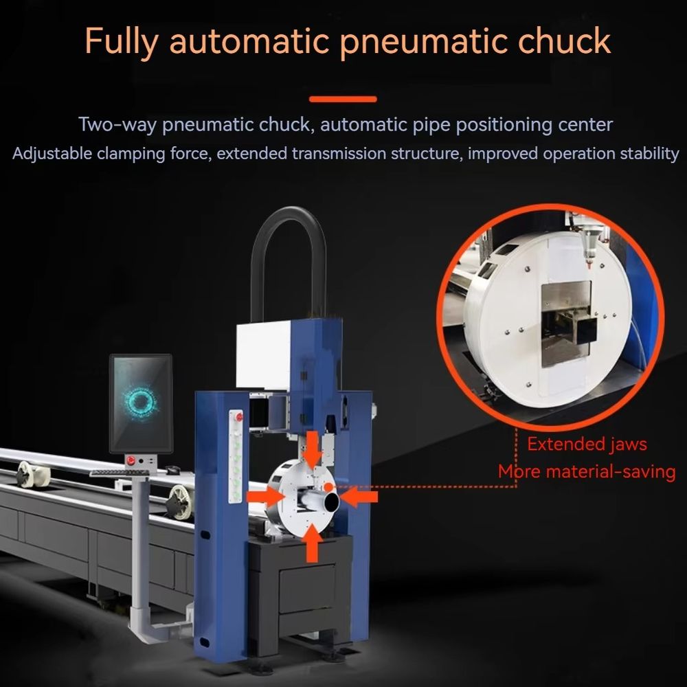 Metal Tube Fiber Laser Cutting - Industrial Fiber Laser Cutting Machine review and price