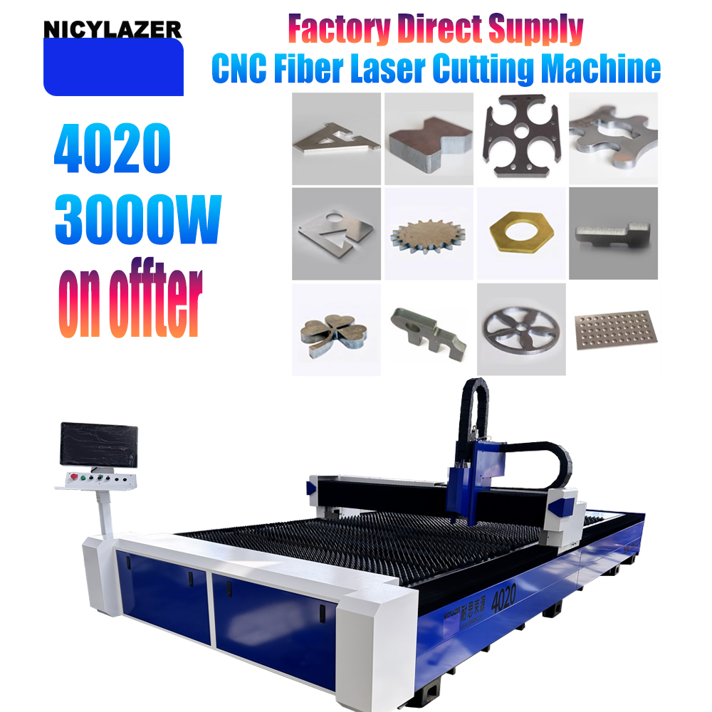 NICYLAZER CNC 3000W 4020 Fiber - Industrial Fiber Laser Cutting Machine review and price