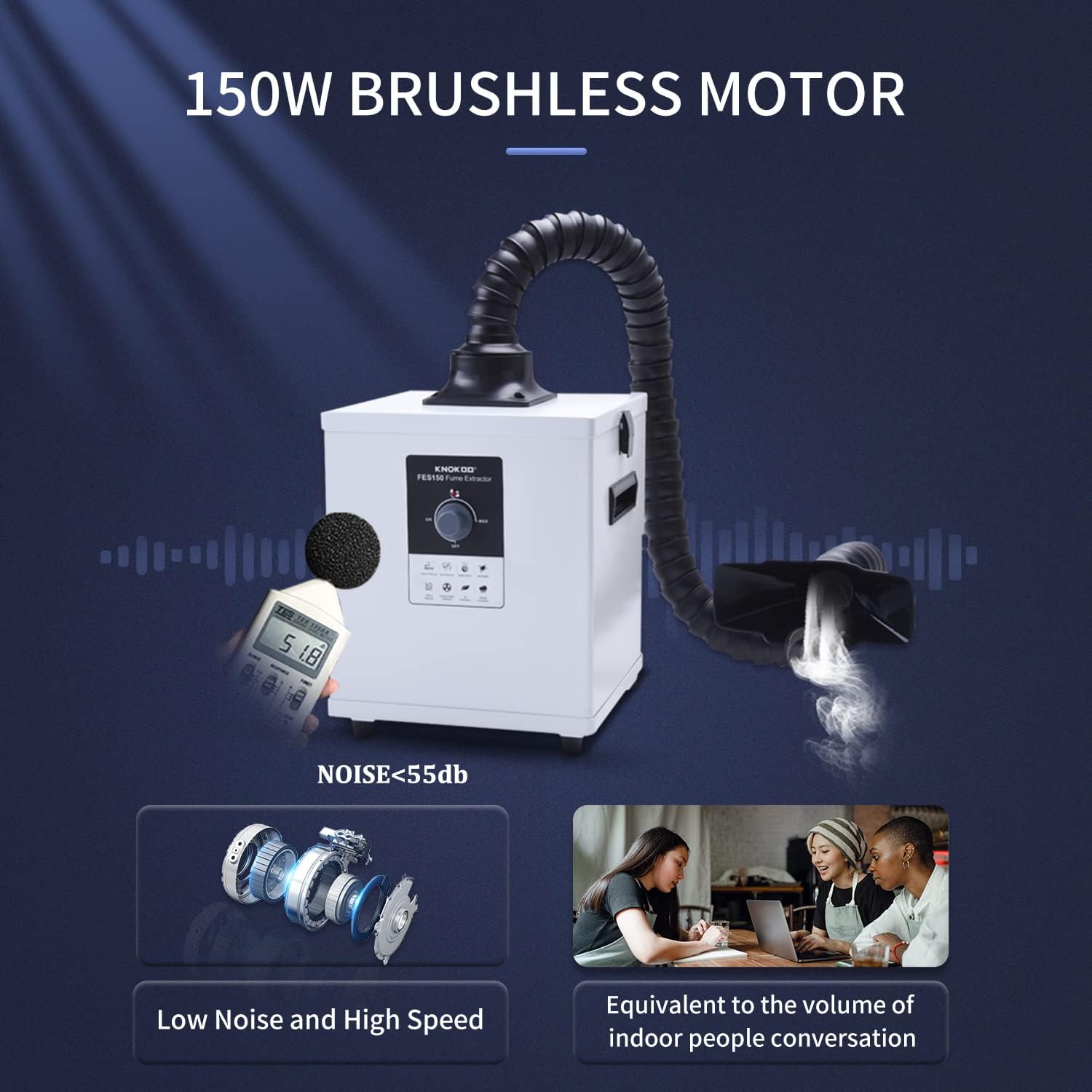 KNOKOO FES150 Industrial Laser - Fume Extractor Laser review and price