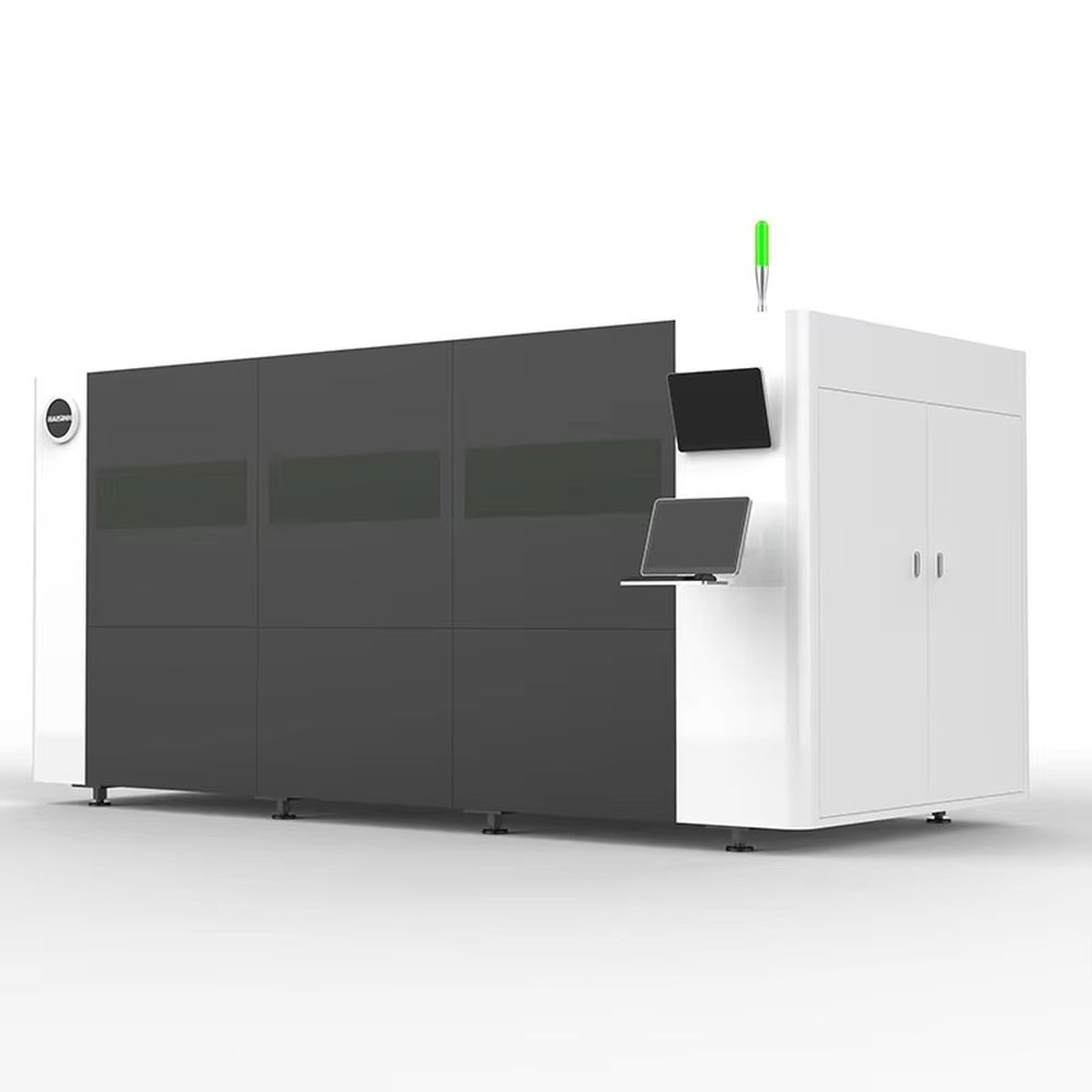 3000W CNC Full Cover Single-pl - Industrial Fiber Laser Cutting Machine review and price