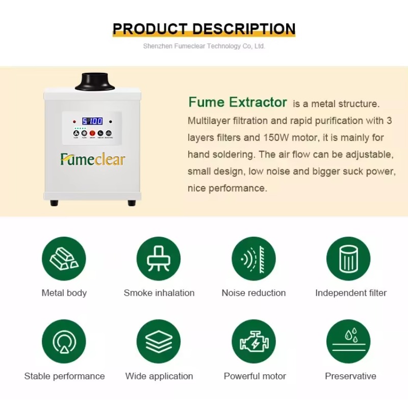 Fumeclear FC-150 Laser Welding - Fume Extractor Laser review and price