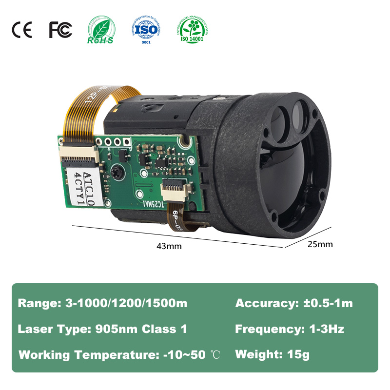 1200m Mini TOF Laser Rangefind - Industrial Applications Of Laser review and price