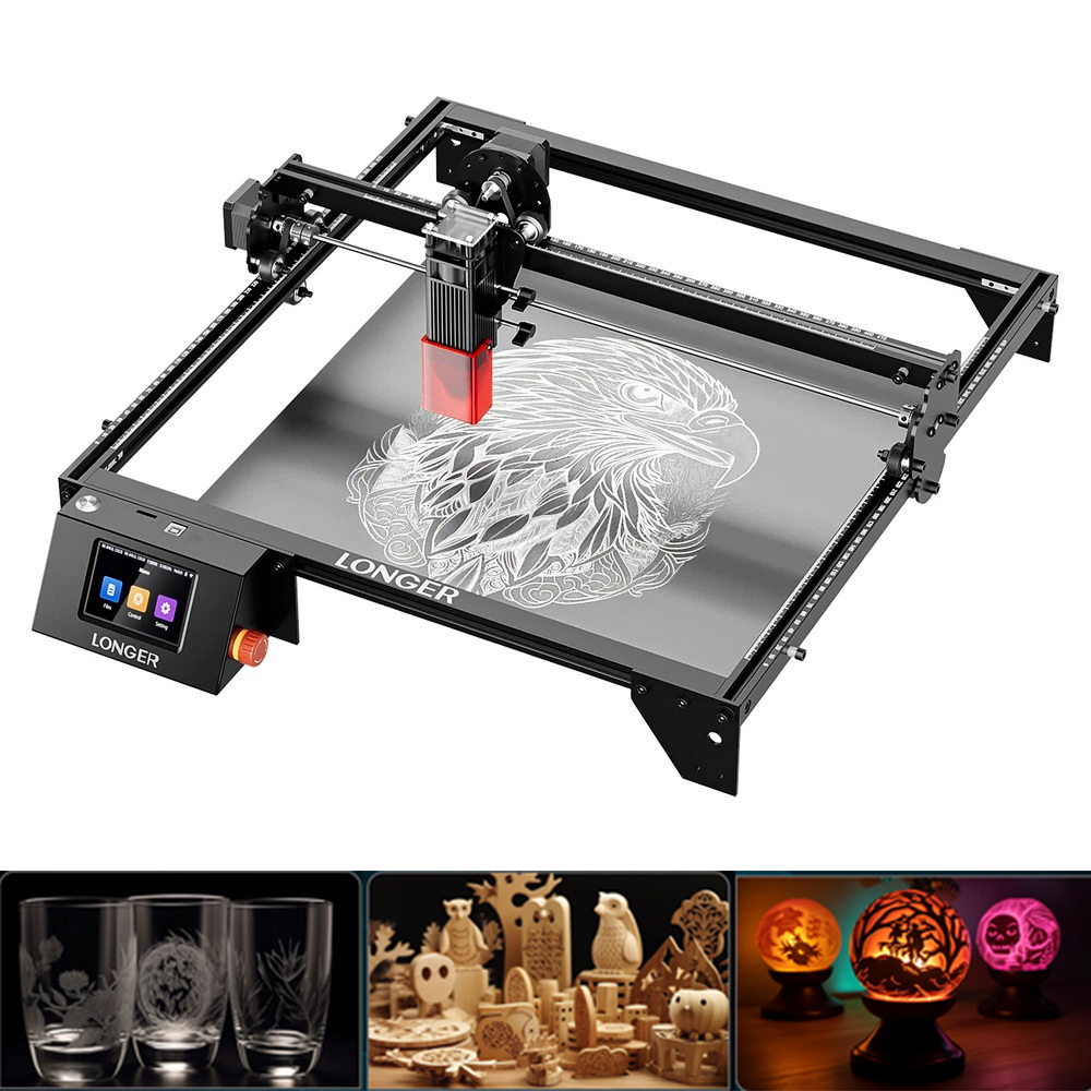 LONGER 20W Laser Engraver & Cu - Acrylic Cutting Machine review and price